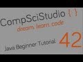 Java Beginner Programming Tutorial 42 String Class Methods