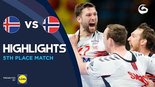 Iceland vs Norway | Highlights | Men's EHF EURO 2022