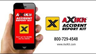 AxiKit® Fleet Accident Report App - Instant Stress-Free Accident Reporting