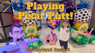 Pixar Putt Fun! Mom and Daughter Golf Day at Disneyland