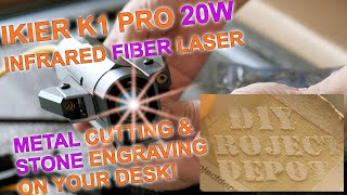 iKier K1 Pro 1064nm 20W Infrared Fiber Laser: Unboxing, First Impressions and Unusual Tasks