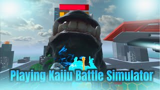 Playing Pacific Rim in VR (Kaiju Battle Simulator)