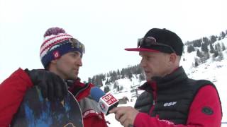 Snowboarding for experts with ESF in Arc1800