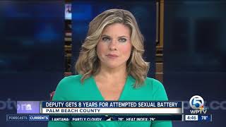 Former PBSO deputy sentenced 8 years for attempted sexual battery