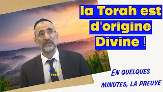 la Torah est d'origine Divine ! En quelques minutes, la preuve -  Rav Ron Chaya