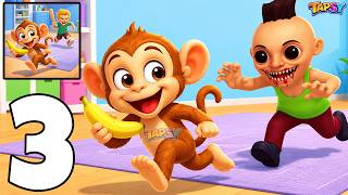🐵Tricky Monkey House Prankster Gameplay Walkthrough Part 3 - Funny Trickster Challenge (Android,iOS)
