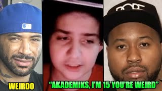 DJ Akademiks Asks A 15 YEAR OLD If He Wants To Get CLAPPED By A Grown Man!