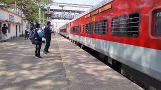 17016 Visakha exp in Brand New LHB coaches #visakhaexpress #palasa #visakhapatnam #indianrailways