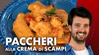 Paccheri alla crema di scampi *PASSIONI ANCESTRALI*