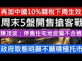 美國再加多10%關稅 周末5盤同開賣搶客 睇下邊個盤跑得出 二手蝕讓惡化 單月蒸發億元財富 樓價蝕賣成為大趨勢 賣樓賺錢幅度大跌一半 樓市本月未見改善 政府取態不作過份托市怕樓市回升 租金連跌4個月