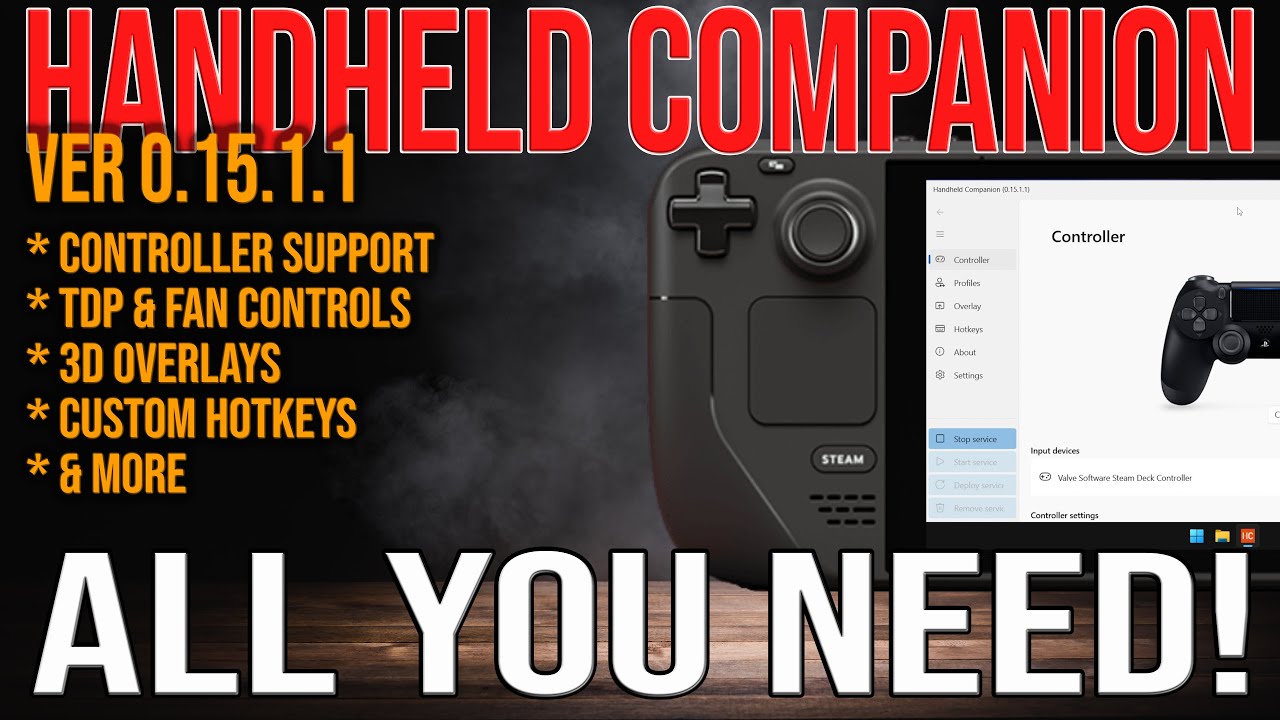 Handheld Companion Is All You Need! | Steam Deck | Ayaneo | ROG Ally ...