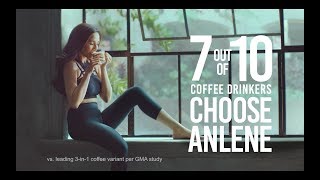 7 out of 10 coffee drinkers choose Anlene White Coffee