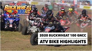 2020 Buckwheat 100 GNCC Pro ATV Highlights