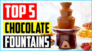 Top 5 Best Chocolate Fountains in 2021  Chocolate Fountain Ideas