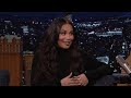 lauren london s first time meeting jonah hill was almost a disaster extended the tonight show