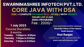 core java online course with certificate.