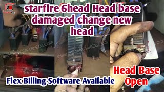 starfire 6head | Head base damaged change new head #unlimitedwebs#tamil#flexbillingsoftware#banner