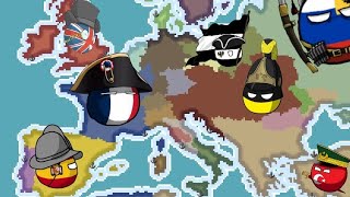 The French conquest of Europe! [Countryballs at War]