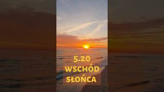 Wschód słońca w #Karwia #latolato #wakacje #morze #holiday