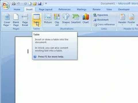 Word 2007 - The Ribbon, Toolbars And Menus Word 2007 - The Ribbon, Toolbars And Menus