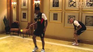 Tour keepy uppy challenge: Sterling