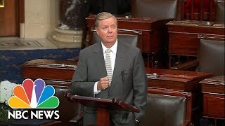 Senator Lindsey Graham’s Full Senate Floor Tribute To John McCain | NBC News