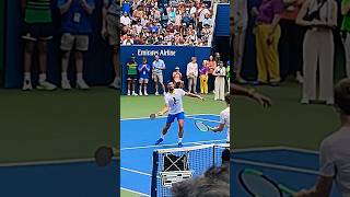 Novak Djokovic Playing Tennis with a Spatula | US Open