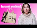 MARC JACOBS TOTE BAG UNBOXING + REVIEW | first impression, complete unboxing of the medium tote bag!