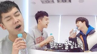 육성재 VS 이승기, 메인보컬 자리 놓고 불꽃 튀는 가창력 대결! @집사부일체 12회 20180325