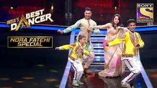 Nora और Terence ने किया Contestants के साथ Rock On | India's Best Dancer | Nora Fatehi Special