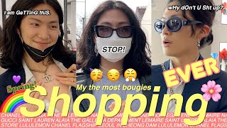 ENG) 명품 브이로그: 청담동, 샤넬, 갤러리아 백화점. The MOST Bougies Shopping Vlog