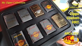 Zippo Collection (28) My Collector Case No.7 | Zippo Customized Hard Rock Cafe Regular | ARCz-211