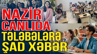 Təhsil Naziri canlıda - Tələbələrə şad xəbər - Gündəm Masada - Media Turk TV