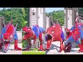 epic tyrannosaurus rex vs pro 8 superhero dinosaurs l jurassic world evolution 2 dinosaur fight