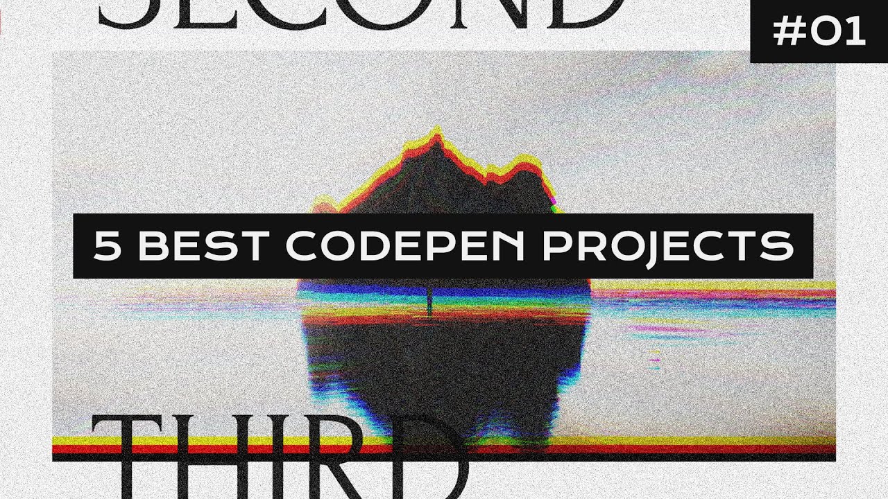 5 Best Codepen Projects #01 | HTML, CSS & JAVASCRIPT - YouTube