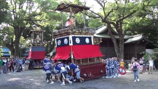 小牧秋葉祭2015小牧神明社祭礼02510下本町　どんてん