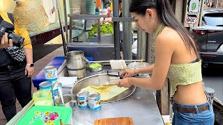 Puy Roti Lady is the BEST Thai Street Food in Bangkok