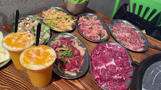 潮汕食肉兽的天堂！鲜牛肉除了火锅还能烤！ #抖音美食推荐官