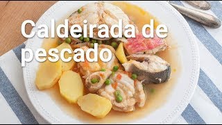 Cómo hacer caldeirada de pescado