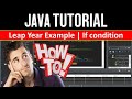 Java Leap Year Example | Java Tutorial 2022