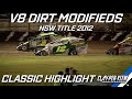 V8 Dirt Modifieds | NSW Title - Lismore - 8th Apr 2012 | Clay-Per-View