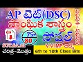 Ap Tet Dsc New Social Studies imp Bits With Answers | Ap Tet Dsc Class Social History | Live Exam