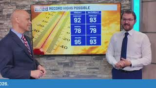 Near record highs this week | First Alert Weather Podcast April 16, 2026