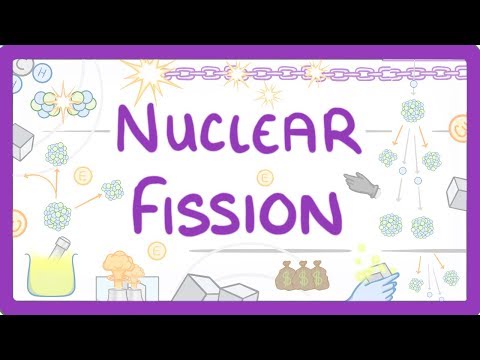 What is fission process?