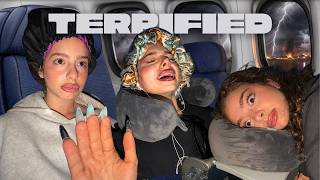 Kalogeras Sisters SCARIEST FLIGHT OF OUR LIVES (Plane Emergency Landed)