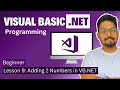 Adding Two Numbers in VB.NET