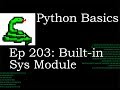 Python Basics Sys Module
