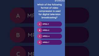 📺 MPEG-2: The Video Compression Standard for Digital TV | #television