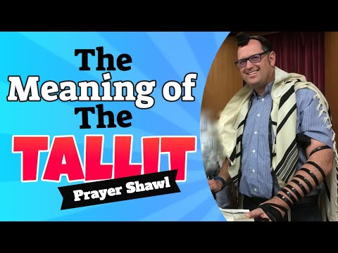 What does tallit mean in Hebrew?