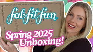 FabFitFun 2025 Spring Box Unboxing \\ Everything I Chose \\ An Honest Review